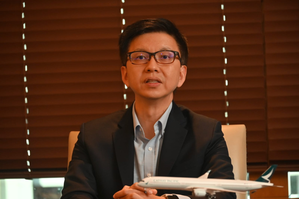 國泰CEO林紹波。資料圖片