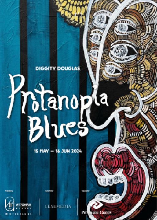 西班牙艺术家 Diggity Douglas 个人展览《异色蓝调》