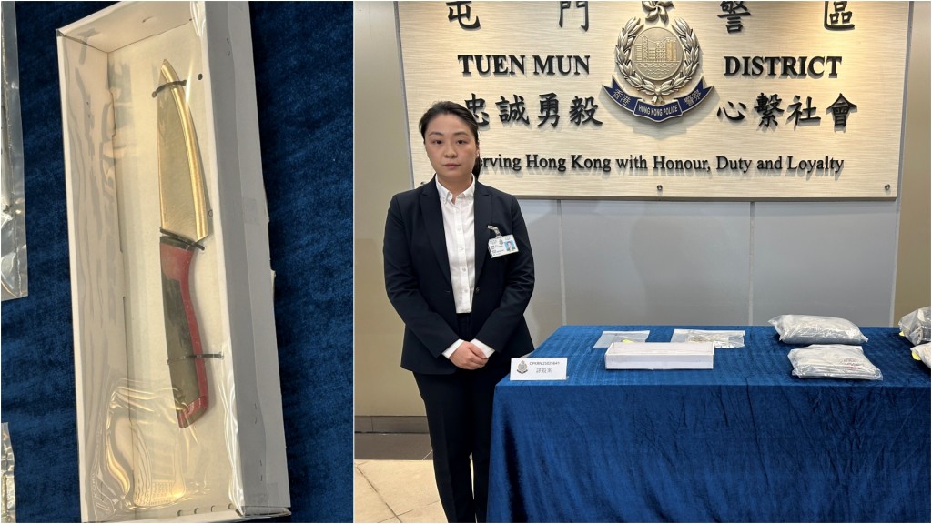 安定邨謀殺｜兇刀曝光 妻子全身逾20處刀傷 丈夫疑精神受刺激犯案