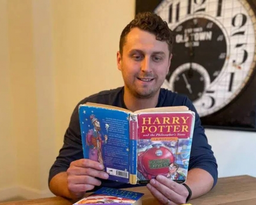 哈利波特与小说人物同名同姓，生活也因此添上了一些趣味与姿采。互联网图片
