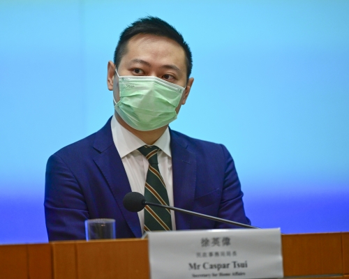 徐英偉稱正與其他國家商討建立藝術或體育氣泡。資料圖片