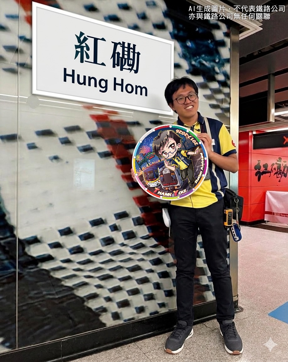 Hinson在社交平台宣布「畢業」的消息:「係邊個喺車站助理呢份工畢業咗,噢係我。」(圖片:hinson_gu9951@Threads) Hinson在社交平台宣布「畢業」的消息:「係邊個喺車站助理呢份工畢業咗,噢係我。」(圖片:hinson_gu9951@Threads)