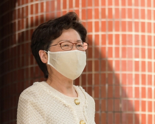林鄭月娥指從未因怕輸阻礙選舉。
