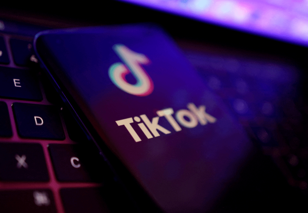  TikTok宣布开放纯文字发文功能。路透社