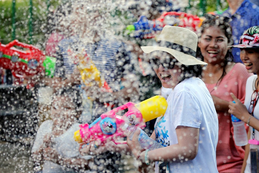 潑水節是泰國最重要節日。