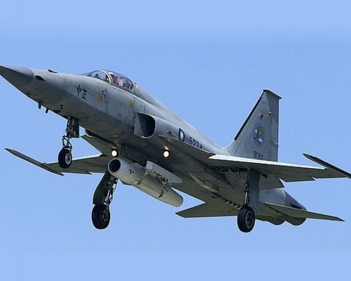 台灣空軍F-5E戰機。（網圖）