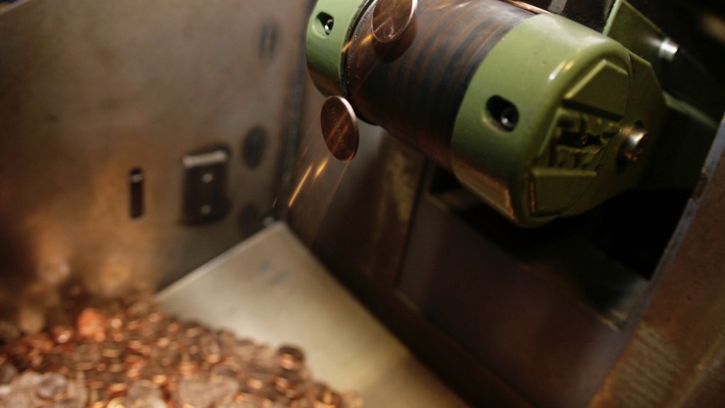 製造1美分硬幣的成本接近4美分。 美聯社 製造1美分硬幣的成本接近4美分。 美聯社