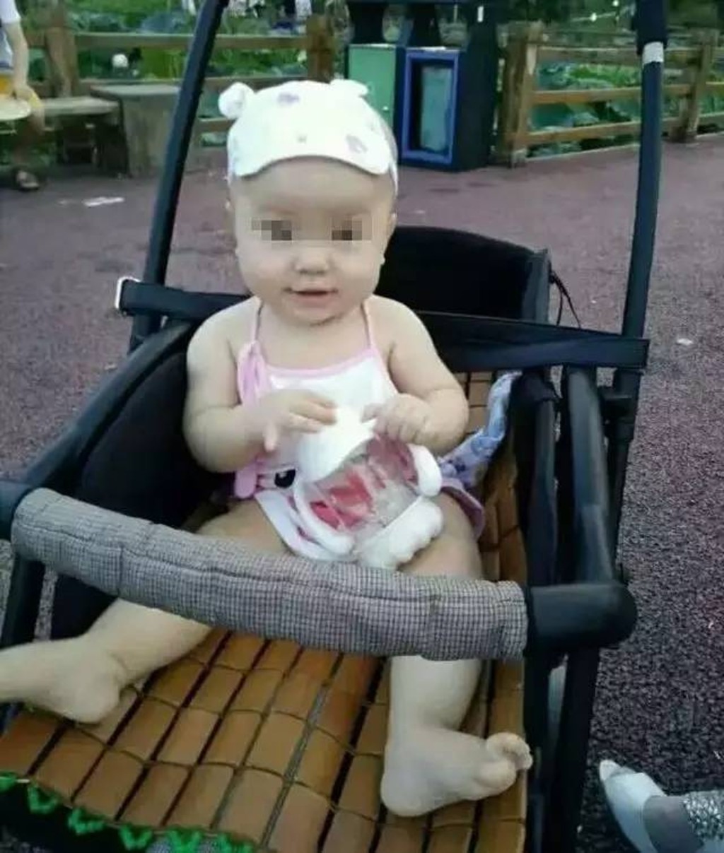 遇害女婴。 网图