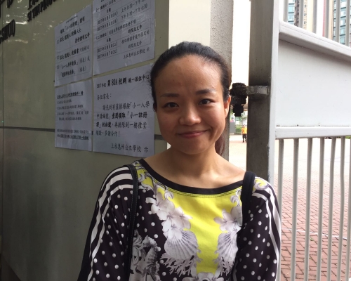 女兒失落首志願後，李太稱準備到十多所學校叩門。