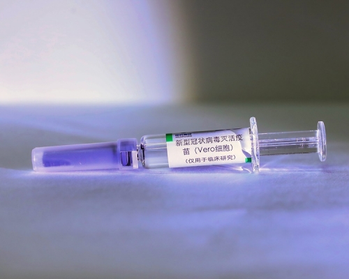 灭活疫苗有望年底或明年初上市。
