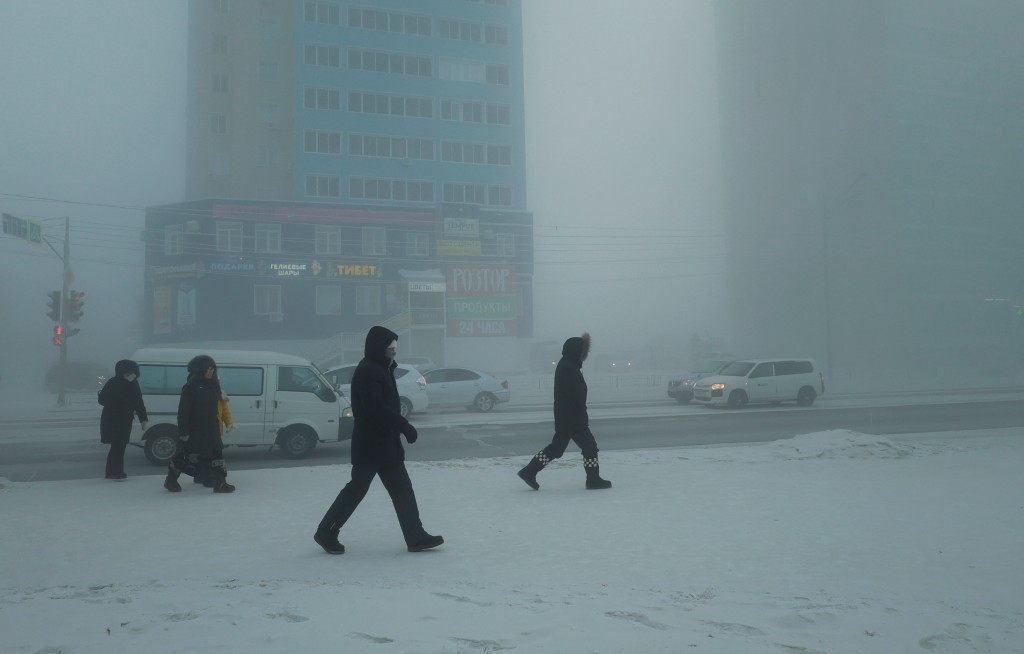 雅庫特位於俄羅斯遠東，其嚴寒氣候使95％土地被永凍土層覆蓋。（路透社）