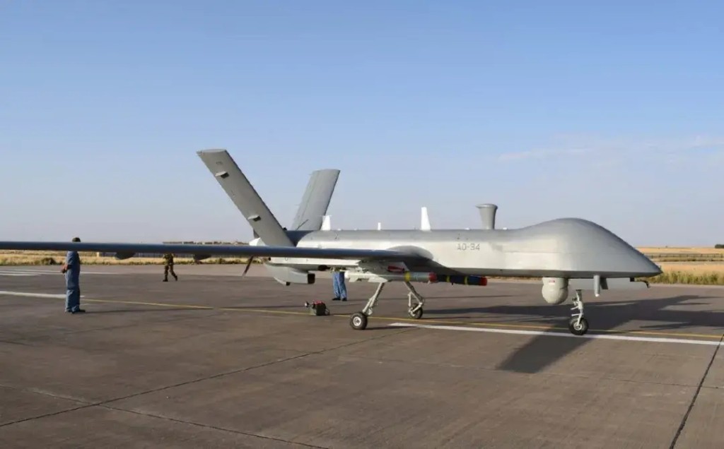 巴基斯坦使用的中國「翼龍」無人戰機。