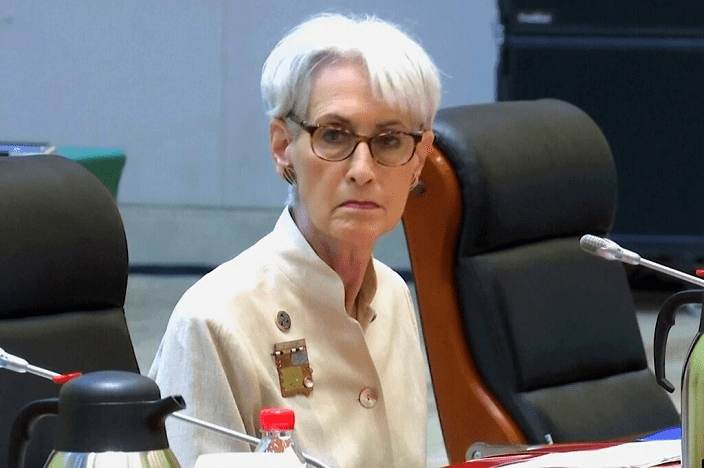 美國常務副國務卿謝爾曼訪華。