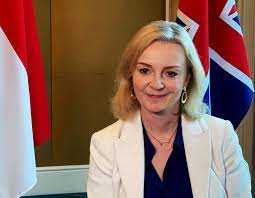 英国前首相卓慧思（Liz Truss）即将于下周访问台湾，遭党友卡恩斯（Alicia Kearns）公开批评。路透社资料图片