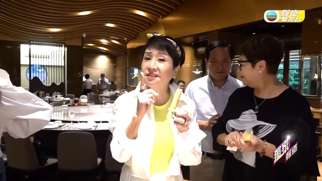《中年好聲音》系列忠實粉絲狄波拉也有出席。 《中年好聲音》系列忠實粉絲狄波拉也有出席。