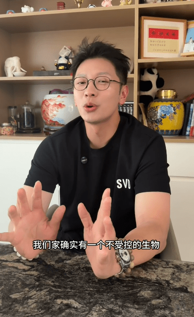 高鈞賢指其18個月大的女兒是不受控的生物。