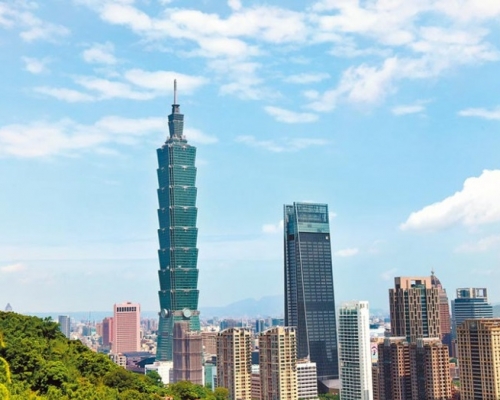 國台辦批評台灣當局插手港事務欲搞亂香港。新華社資料圖片