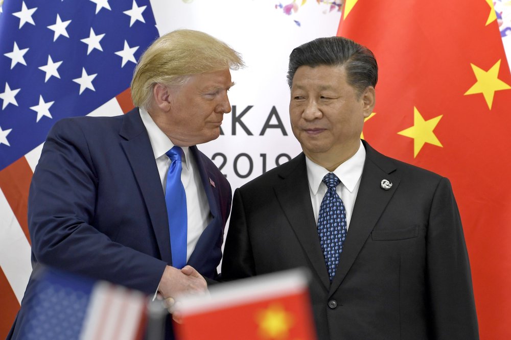 特朗普又表明不想與習近平談話。AP資料圖片