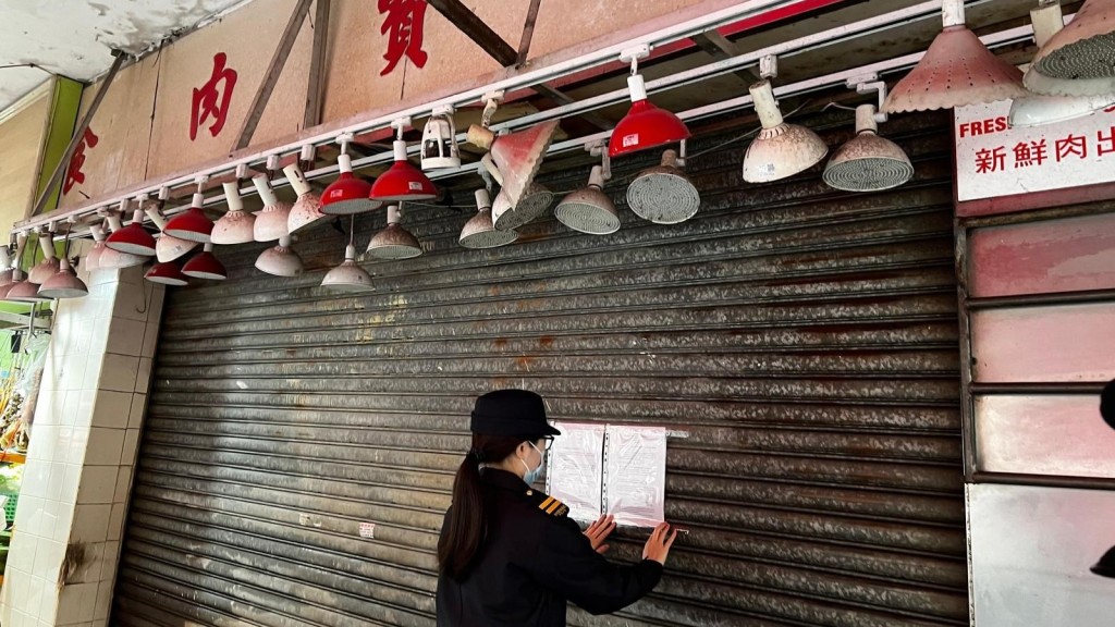 土瓜灣街市豬肉檔鼠患嚴重  食環署：一直持續跟進及巡查  上月底已發出即時封閉令。