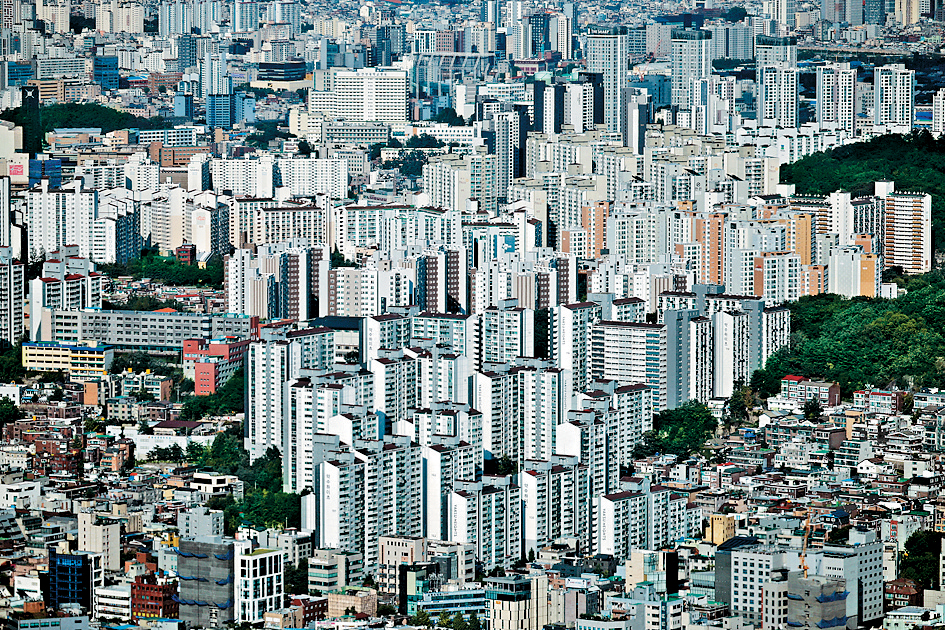 年輕人難以負擔首爾的樓價。