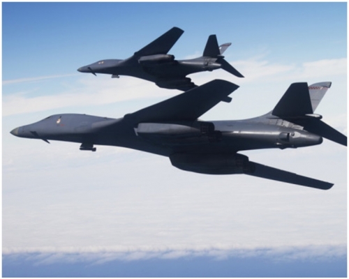 B1B轟炸機。網圖
