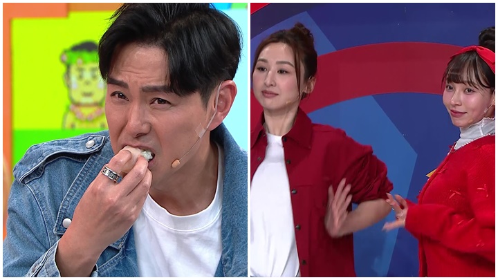 《大師兄新春感謝祭》昨晚播映,兩隊人馬玩得非常激烈。