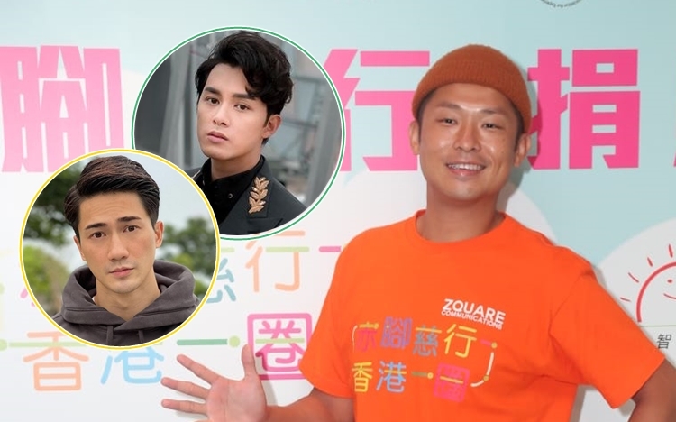 奶仔即將進行赤腳籌款活動，表示好友何廣沛和郭子豪有意加入。
