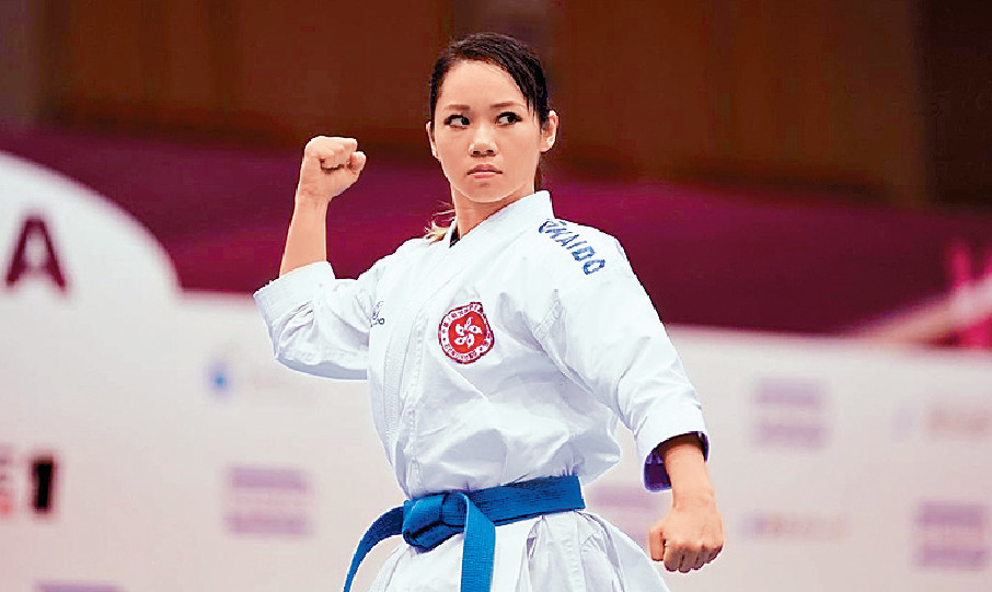 ■香港空手道代表劉慕裳首次登上女子空手道個人形世界排名第一。
