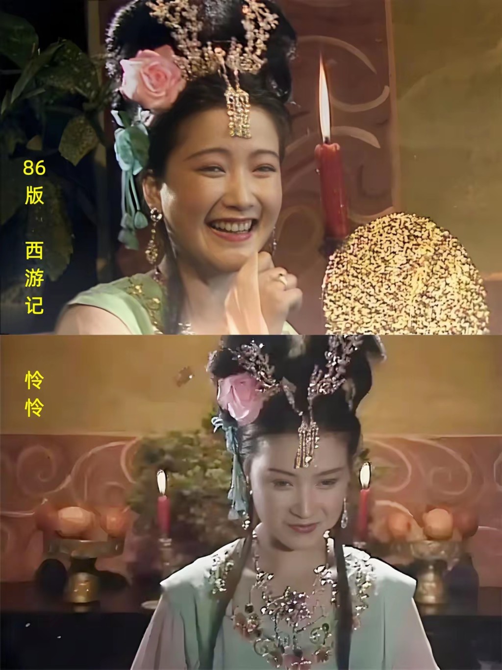 何晴是內地唯一演遍四大名著的女演員。微博 何晴是內地唯一演遍四大名著的女演員。微博