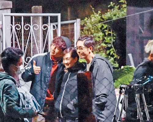 ■Edan一直都和毛姐拍檔開工,當晚終於和Anson Lo合體,三人來個開心合照。