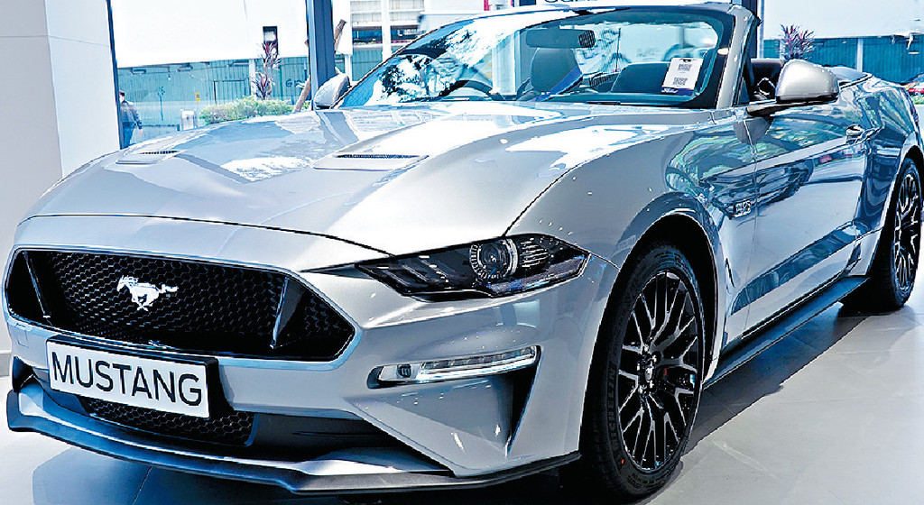 ■Mustang GT Convertible開篷版定價$839,990，相比硬頂版貴六萬元。
