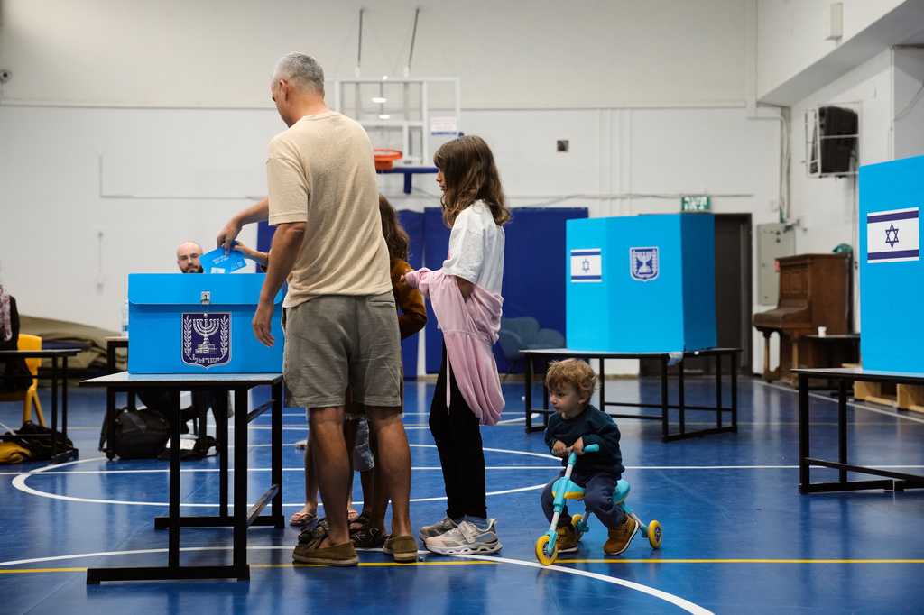 以色列舉行總統大選。 美聯社 以色列舉行總統大選。 美聯社