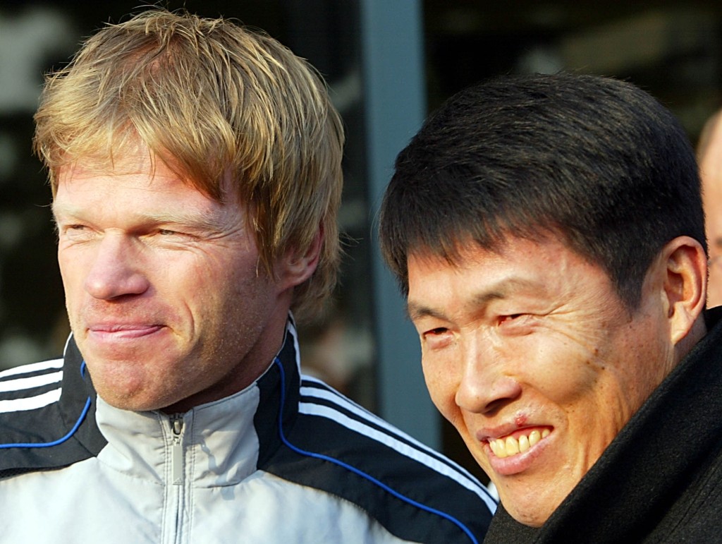 车范根是韩国国家队史上最多国际赛入球球员。他曾于七九至八九年先后效力法兰克福和利华古逊，期间共攻入一百二十一球。Reuters资料图片