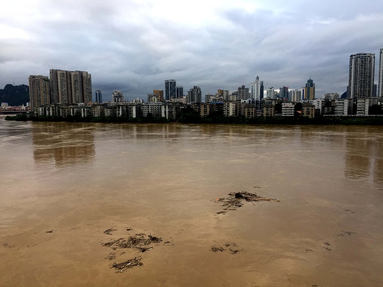 廣西暴雨成災。新華社圖片