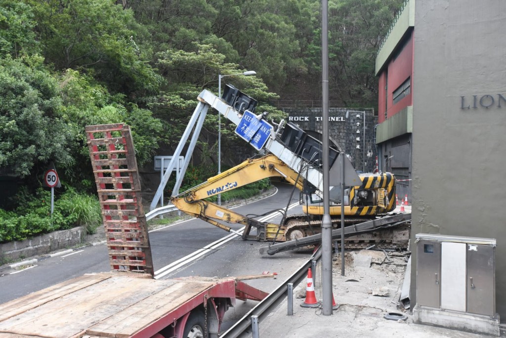 事發現場。徐裕民攝