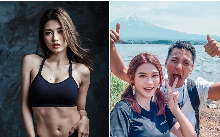 估唔到沙律贴张靓相，网友一样联想到前男友林耀声。