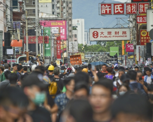 有網民明日發起兩個集會和遊行。資料圖片