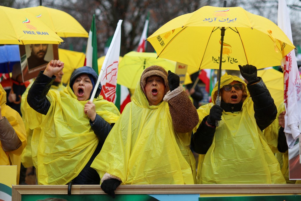 伊朗全國反政府抗議持續。 路透社