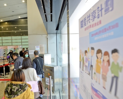 關愛共享計劃今日起開始派發4000元。資料圖片