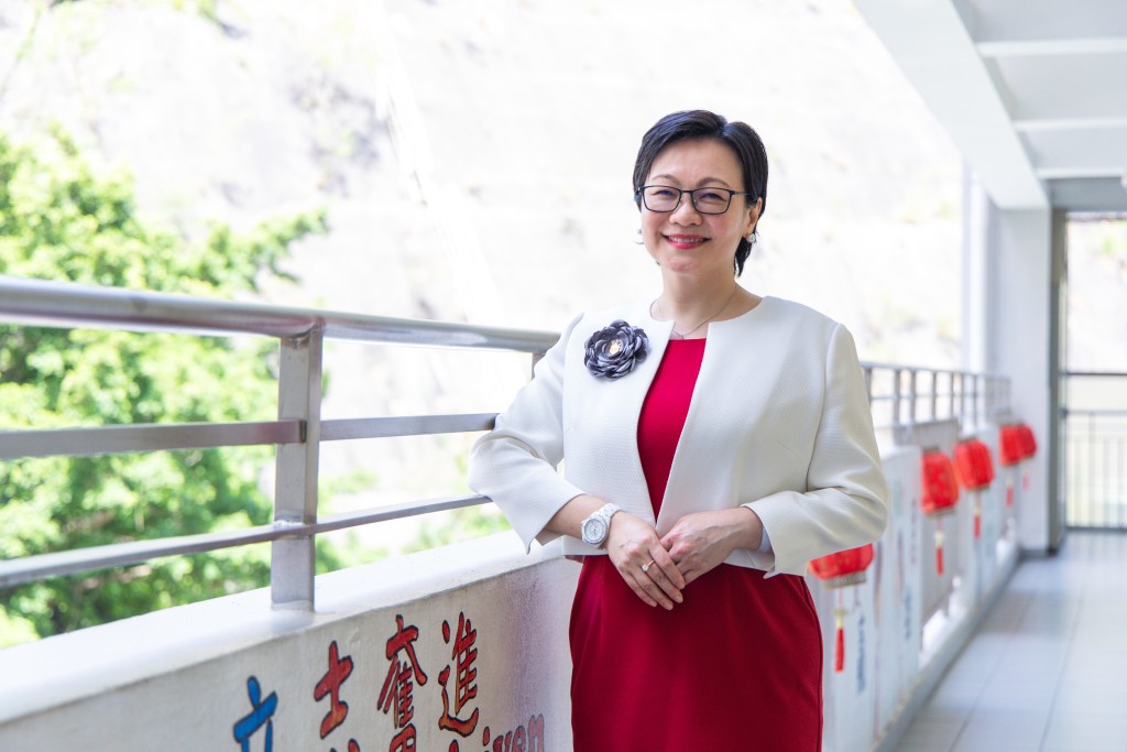 嶺南大學香港同學會小學吳曉靈校長(圖:李沃濤) 嶺南大學香港同學會小學吳曉靈校長(圖:李沃濤)