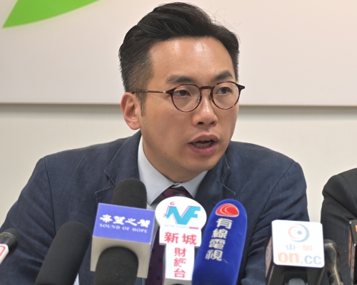 杨岳桥表示，特朗普签署法案，反映国际社会过去半年一直留意及认同香港人抗争的努力。 资料图片