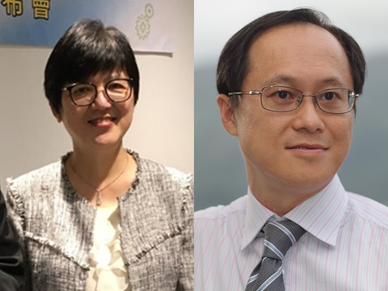 羅振邦接替謝文華(左)。資料圖片