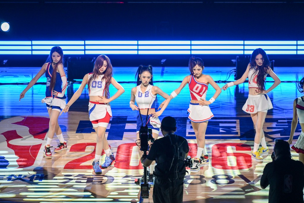 NBA中國賽火箭vs獨行俠G1。魏國謙攝
