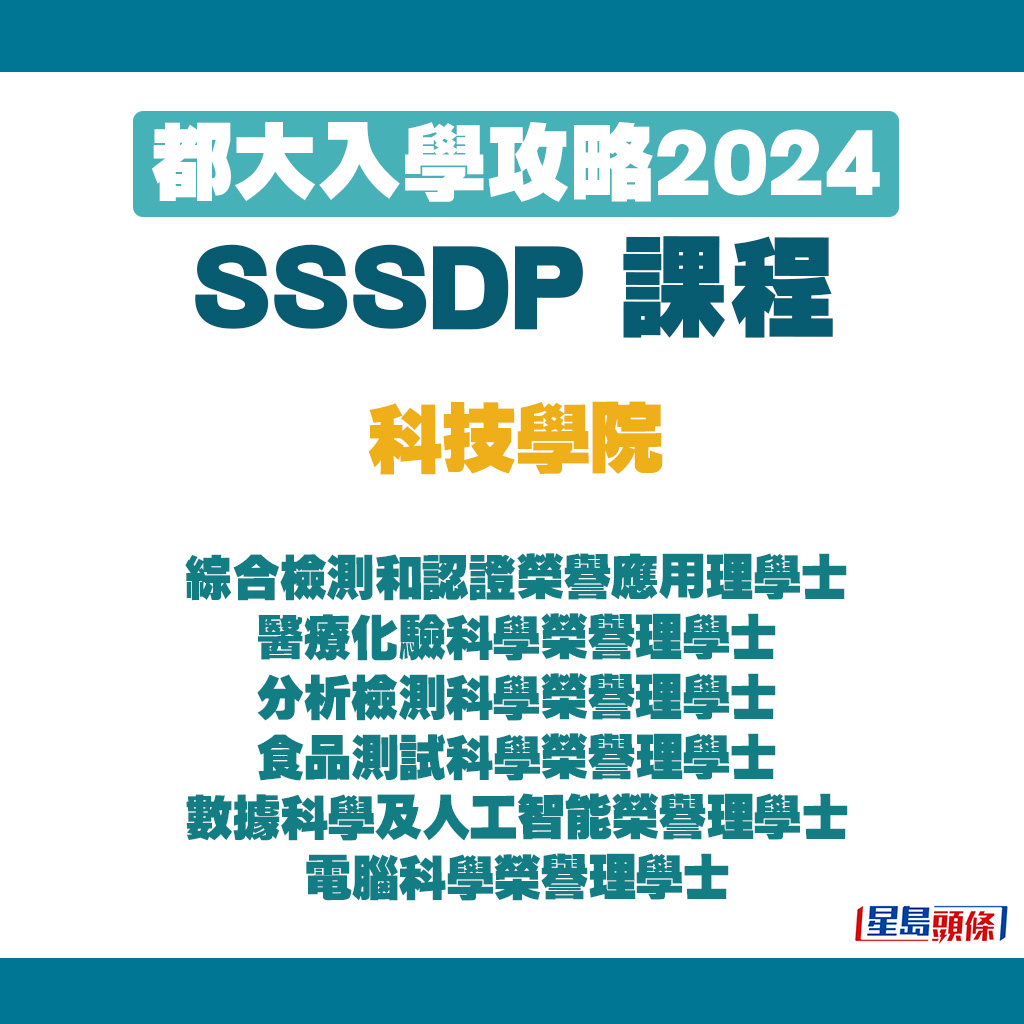 科技學院SSSDP課程