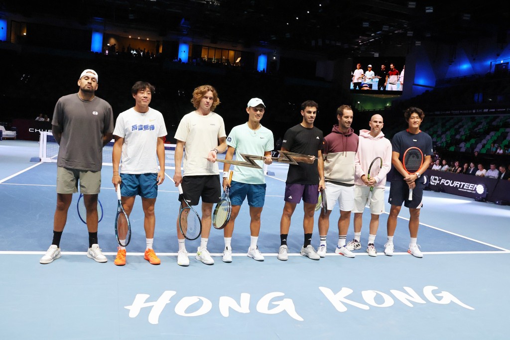 每站UTS都有8位球員,香港站也不例外。徐嘉華攝 每站UTS都有8位球員,香港站也不例外。徐嘉華攝