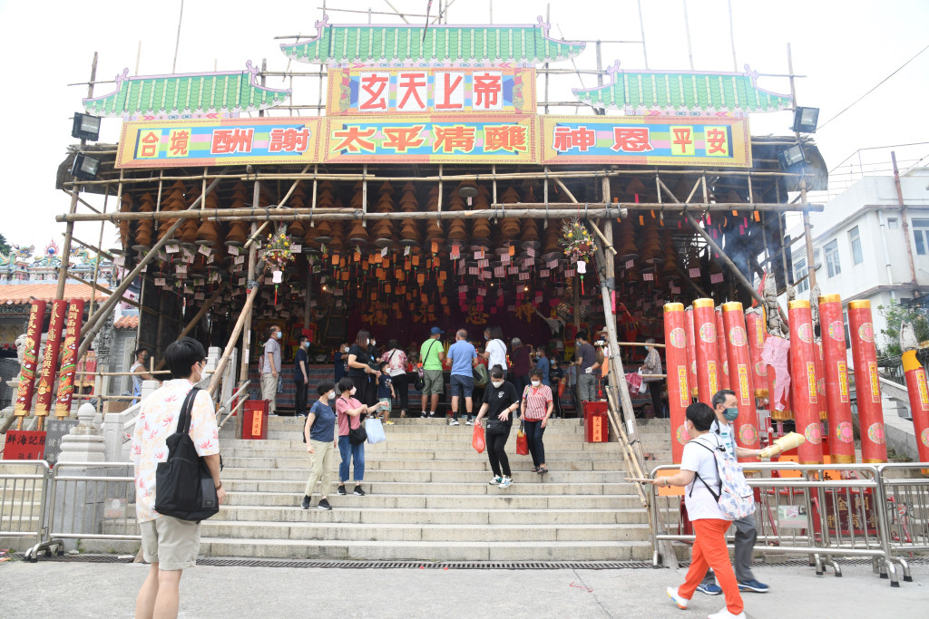 长洲太平清醮本周五举行。资料图片