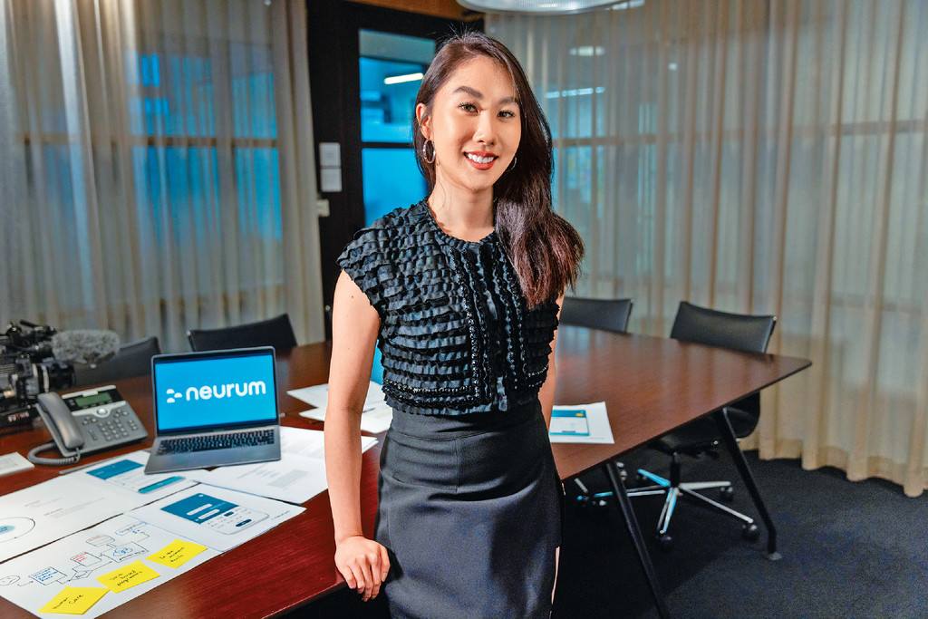 ■來自香港的Megan Lam贏得了東亞區域的二等獎，她創辦的Neurum Health醫療保健公司，建立以人為本的技術，提供個人化心理保健旅程。