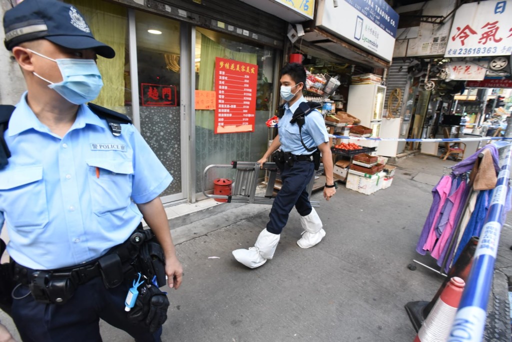 深水埗一劏房單位揭發謀殺案。資料圖片
