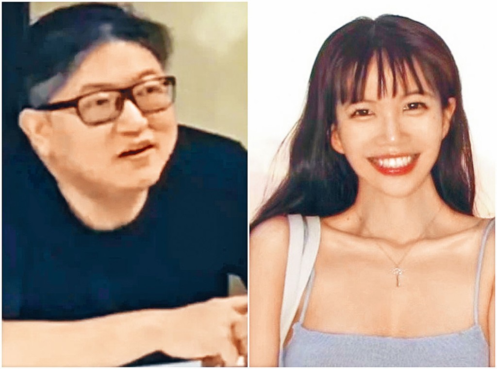 北電女學生施子怡（右）舉報杜英哲（左）涉誘姦及性騷擾。