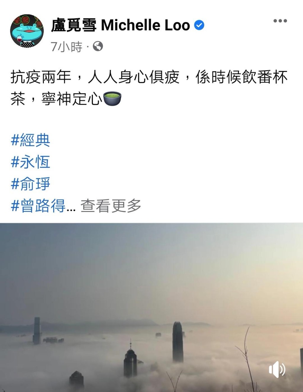 DJ盧覓雪力撐。